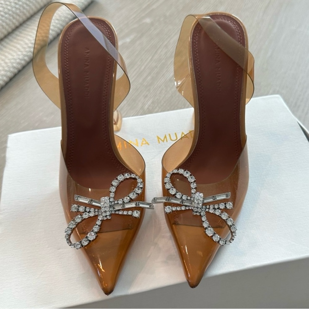 Amina Muaddi Rosie Sling 38